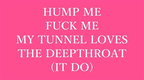 deepthroat lyric|DEEPTHROAT Lyrics .